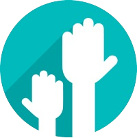 Icon of Hands Raised