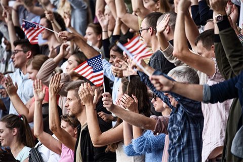 Image of American Crowd