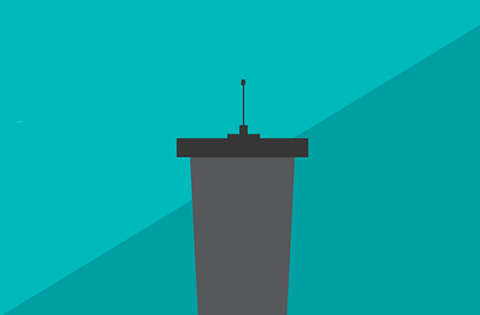 Debate Podium Banner